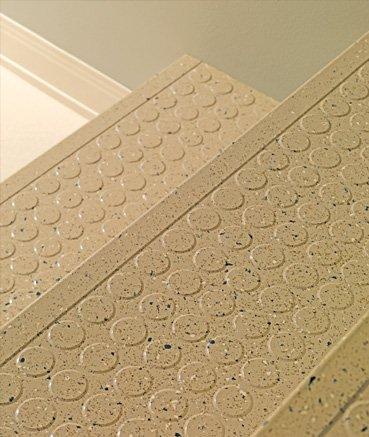 Roppe SafeTcork Slip Resistant Rubber Tile - Tread